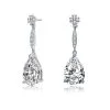 Genevive Sterling Silver Multi Shaped Cubic Zirconia Drop Earrings -Jewelry Accessories CN52443 1761141 1