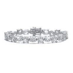 Genevive Clear Cubic Zirconia Tennis Bracelet 11 Genevive Clear Cubic Zirconia Tennis Bracelet -Jewelry Accessories CN53182 1919482 4 e15c5cb2 8e62 414c b571 e9f48afd1e7c