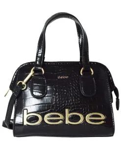 Bebe Fabiola Mini Croco Crossbody