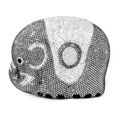 Dolli Crystal Elephant Clutch