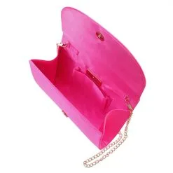 NINA Lucite Chain Clutch -Jewelry Accessories ENCORE E Neon Lime 1943994 22