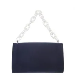 NINA Lucite Chain Clutch -Jewelry Accessories ENCORE E Neon Lime 1943994 9