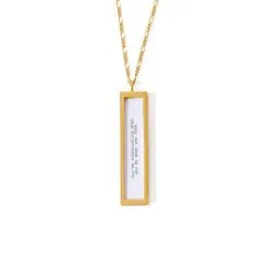 Fortune & Frame Envelope Fortune Locket Necklace -Jewelry Accessories FL ENV G 1761141 5