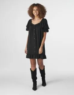 RAE Mia Puff Sleeve Swing Dress -Jewelry Accessories FN17411 1860829 4 8fca3e11 e304 4652 8895 60e60eee636c