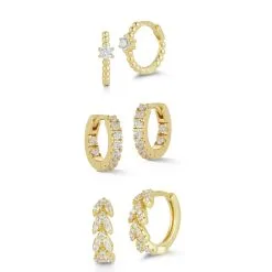 Glaze Hoop Earrings Combo Set -Jewelry Accessories GLAZE4058 1761141 2 3190856b e542 4de1 9f8d ec02a88afe2d