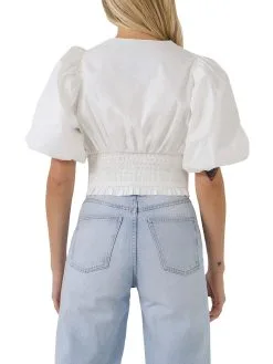 Endless Rose Smocked Waist Top -Jewelry Accessories JJ1344T 1983790 3 ab2f370b fd6a 4df7 ab1b f5048bdc15a0