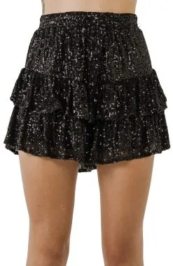 Endless Rose Sequins Ruffled Skorts -Jewelry Accessories JJ967P 1790449 4 d62accf9 4054 4729 b6d6 a7011ed2f127
