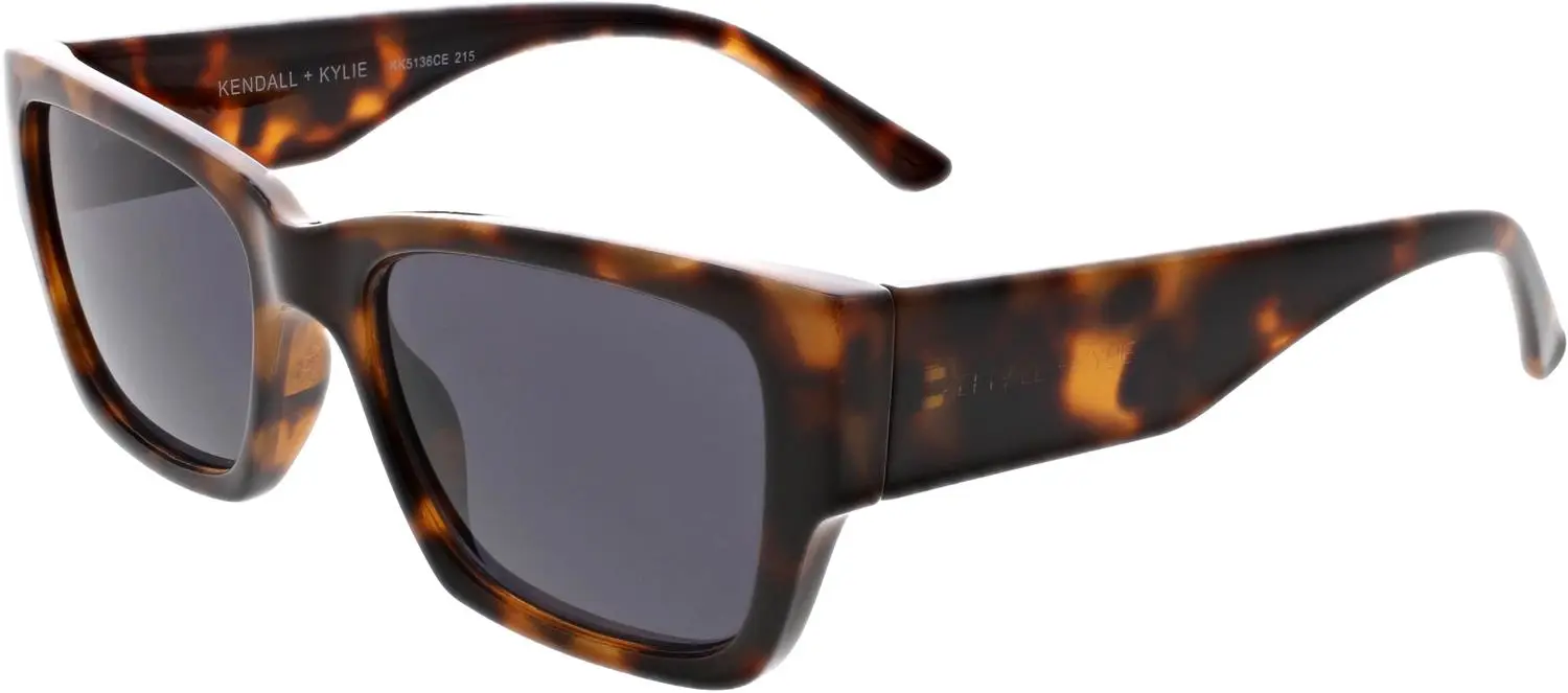 Kendall + Kylie Aubrey Rectangle Wide Temple Sunglasses 6 Kendall + Kylie Aubrey Rectangle Wide Temple Sunglasses - Image 4