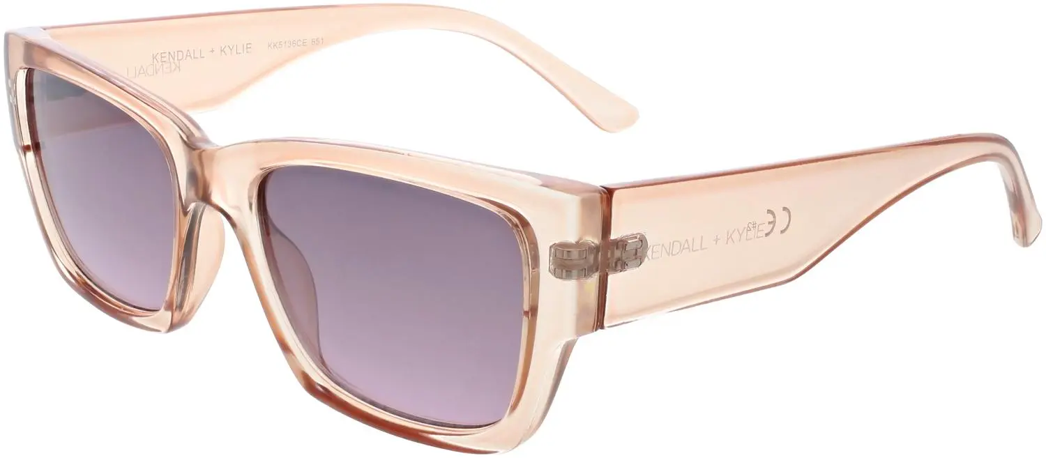 Kendall + Kylie Aubrey Rectangle Wide Temple Sunglasses 8 Kendall + Kylie Aubrey Rectangle Wide Temple Sunglasses - Image 6