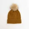 San Diego Hat Company Knit Beanie With Faux Fur Pom 2 San Diego Hat Company Knit Beanie With Faux Fur Pom -Jewelry Accessories KNH8035OSCML 1763857 1