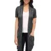 Hybrid & Company Short Sleeve Open-Front Cardigan -Jewelry Accessories KSKW31128 1895569 1 fe2d9a8f d455 4d6a bec1 ec5ce6be1414