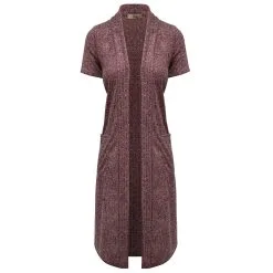 Hybrid & Company Short Sleeve Open-Front Cardigan -Jewelry Accessories KSKW31128 1895569 23 7dd102b1 ef04 4842 8eaa ef496438594a