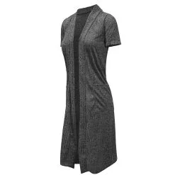 Hybrid & Company Short Sleeve Open-Front Cardigan -Jewelry Accessories KSKW31128 1895569 3 2711ea74 0425 423c 8330 dfba69ed345b