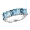 Julianna B Mulit-Blue Topaz Ring -Jewelry Accessories LAT003377 1761251 1
