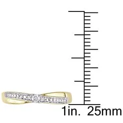 Julianna B 10k Yellow Gold Diamond Promise Ring -Jewelry Accessories LAT003718 1761251 3