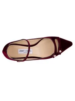 Jimmy Choo Layton Velvet Flat -Jewelry Accessories LAYTON 1969062 10