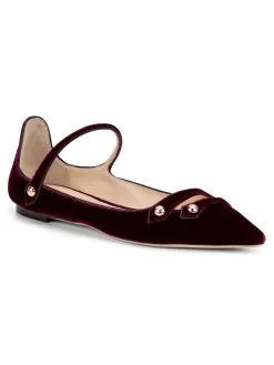 Jimmy Choo Layton Velvet Flat -Jewelry Accessories LAYTON 1969062 12
