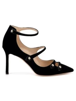 Jimmy Choo Layton Velvet Flat -Jewelry Accessories LAYTON 1969062 3