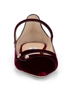 Jimmy Choo Layton Velvet Flat -Jewelry Accessories LAYTON 1969062 8