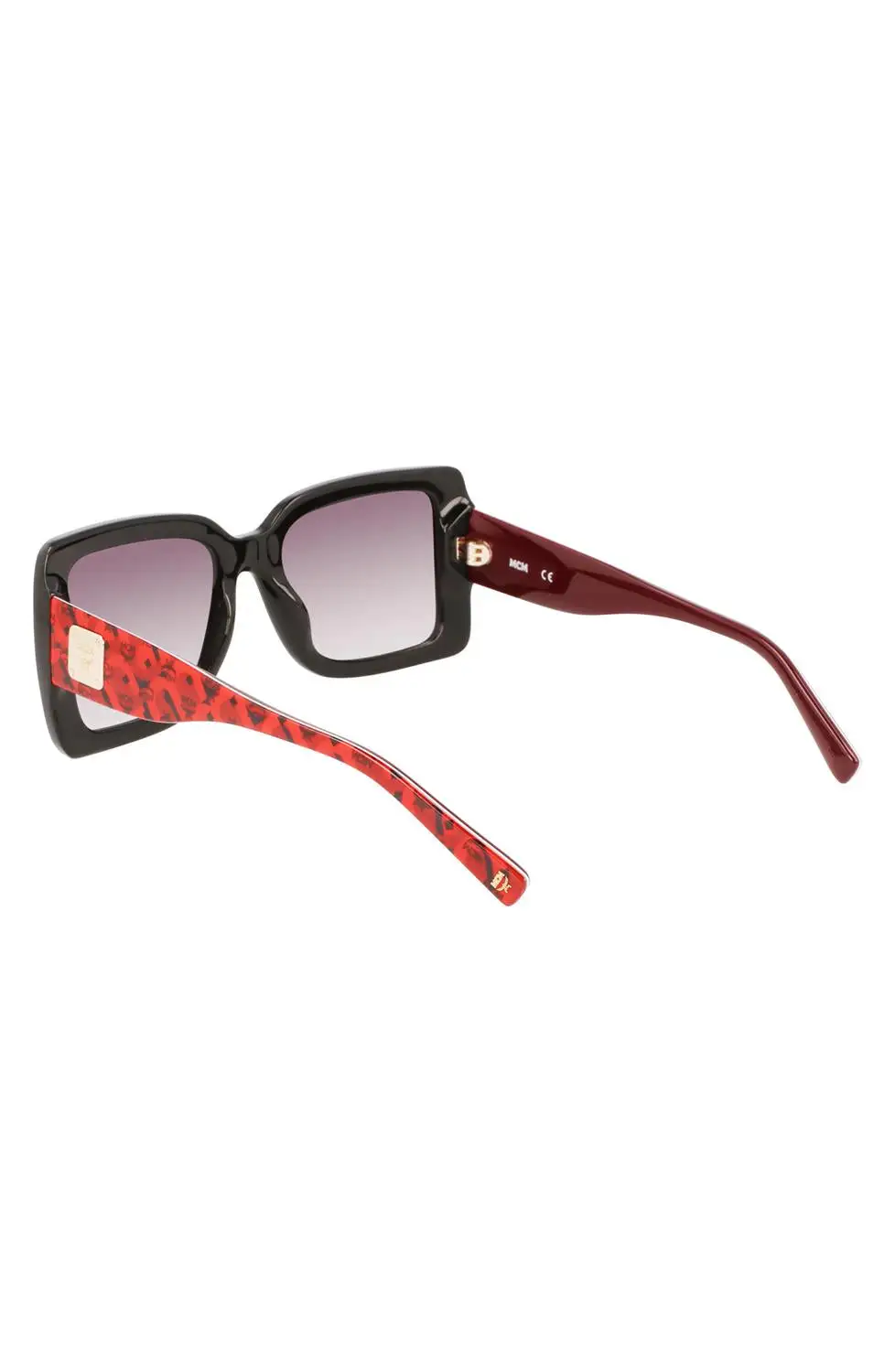 MCM Logo Plaque Modified Rectangle Sunglasses 12 MCM Logo Plaque Modified Rectangle Sunglasses - Image 10