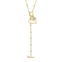 Sterling Forever Heart Charm Toggle Necklace -Jewelry Accessories N1CS1608P 1787804 3 054fb367 c9f3 4c33 b743 dafe6e4633c8