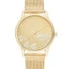 Nine West Floral Dial Mesh Watch 1 Nine West Floral Dial Mesh Watch -Jewelry Accessories NW2428 1964080 1