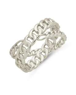 Sterling Forever Avri Chain Ring