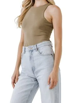 Grey Lab Solid Body Suit -Jewelry Accessories RS644T 1754985 12 5d44aaac 5f76 499f 99ce cdb59ac898dd