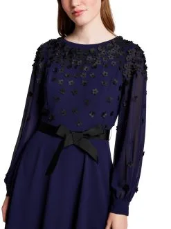 Shani Floral Applique Dress 11 Shani Floral Applique Dress -Jewelry Accessories S 2234 1967872 4