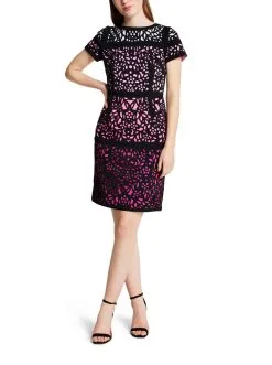 Shani Ombre Laser Cut Dress -Jewelry Accessories S 977 1967872 10 61392515 7f61 4ad9 972d cc2afed72f3f