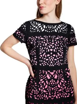 Shani Ombre Laser Cut Dress -Jewelry Accessories S 977 1967872 9 411082ca 0e7d 40a1 835d e6f0e76b6455