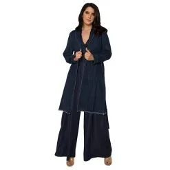 Standards & Practices Denim Robe Long Sleeves Collared Jacket -Jewelry Accessories SD3601671 1765152 4 b1dcb09f 99b6 487a b3a5 dfbfccc4cf7d