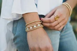 Set & Stones Emery Bracelet -Jewelry Accessories SS088 1761141 2