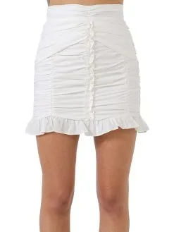 Endless Rose Front Ruffle Ruched Skirt -Jewelry Accessories UK223K 1983790 4 5e14f1ed 163b 412f bd1a 0b2807306b8f