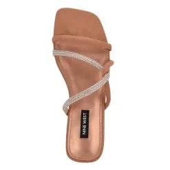 Nine West Meaa Flat Slide Sandal 45 Nine West Meaa Flat Slide Sandal -Jewelry Accessories WNMEAA2 1882935 14