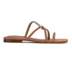 Nine West Meaa Flat Slide Sandal 47 Nine West Meaa Flat Slide Sandal -Jewelry Accessories WNMEAA2 1882935 16