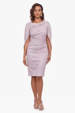 Betsy & Adam Sheet Glitter Drape Back Dress 11 Betsy & Adam Sheet Glitter Drape Back Dress -Jewelry Accessories a23575 1907138 4