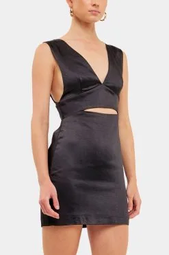 Endless Rose Satin Cut-out Mini Dress -Jewelry Accessories a2ff262d 265a 4343 9051 424d145531f4