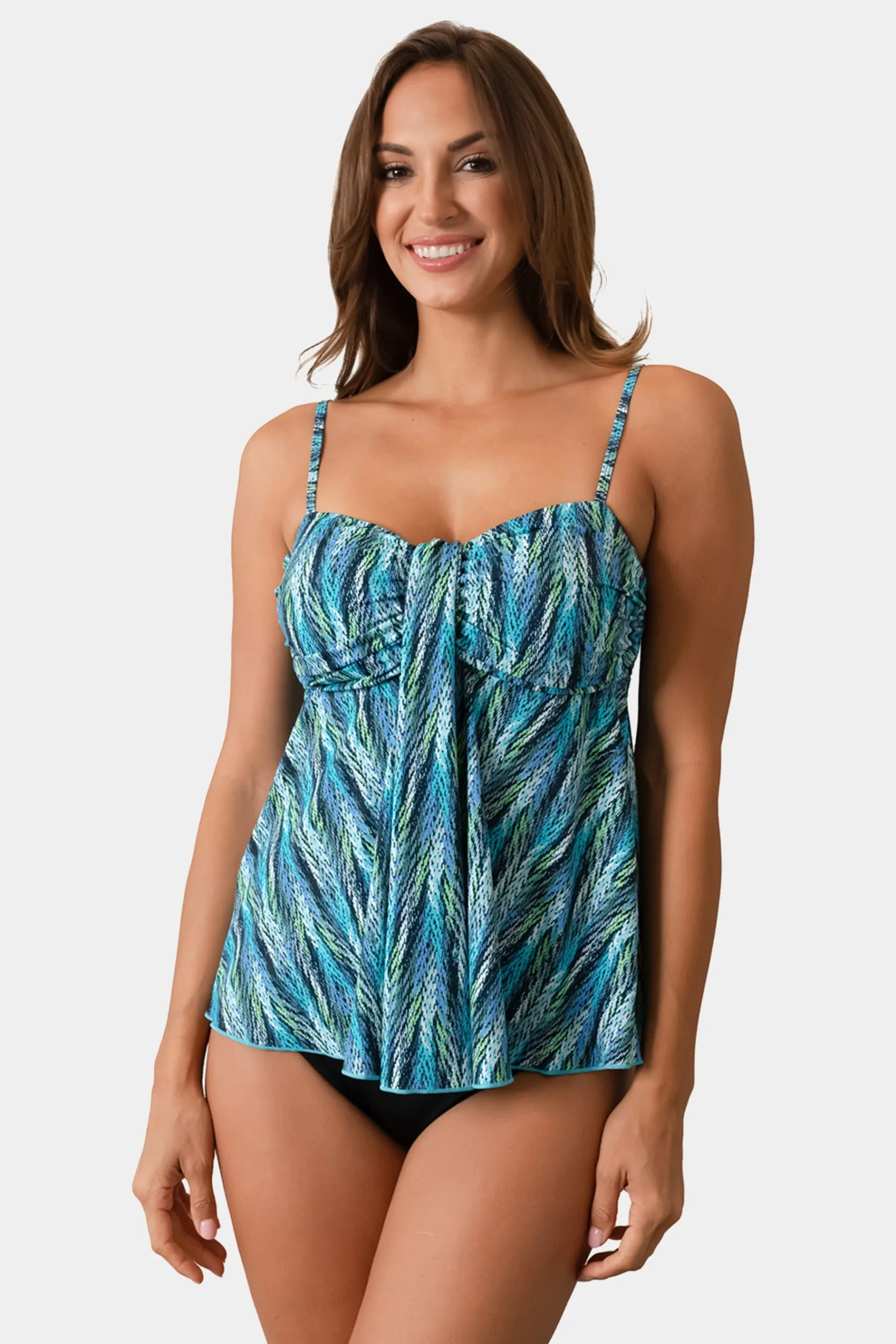 Fit 4 U Tummy Lexi Waterfall Top 3 Fit 4 U Tummy Lexi Waterfall Top