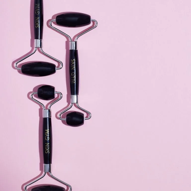 SKIN GYM Black Obsidian Facial Roller 4 SKIN GYM Black Obsidian Facial Roller - Image 2