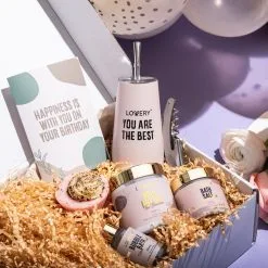 Lovery Relaxing Spa Wine Tumbler Birthday 10-Piece Gift Box -Jewelry Accessories ab0513f8 a567 488a 812c a0b3120845e6