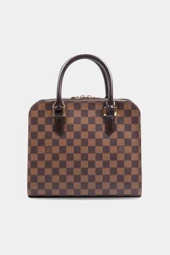 Louis Vuitton Triana Damier Ebene Handbag