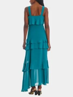 Quiz Chiffon Frill Tiered Strappy Maxi Dress -Jewelry Accessories acaaa486 c0b1 4d1e b499 12d09b9d1c4c afdd6fe5 a3d0 405f 9dd1 3508907cc39a