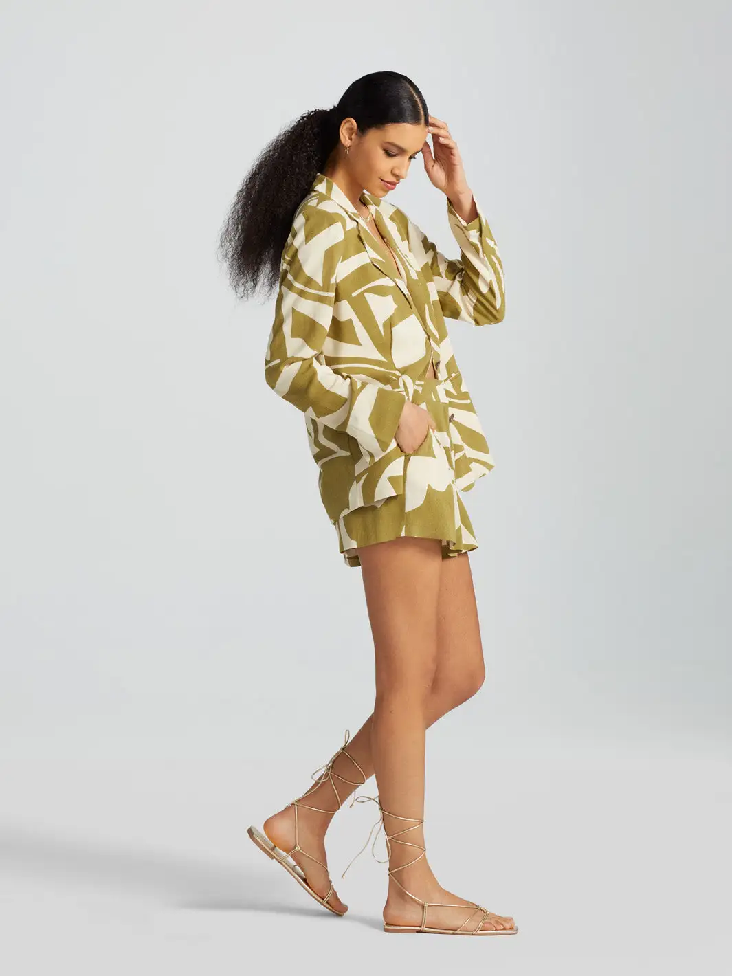 L&T Printed Blazer 10 L&T Printed Blazer - Image 8