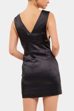 Endless Rose Satin Cut-out Mini Dress -Jewelry Accessories af1ff294 b714 49e3 b38f 0cad8fced1b4