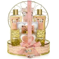 Lovery White Jasmine Perfume Gift Spa Basket 13-Piece Set -Jewelry Accessories b0c3a300 0a1f 4bff bfc6 2639a28c6608