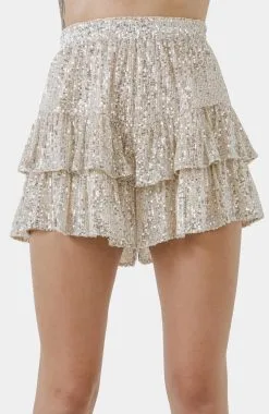 Endless Rose Sequins Ruffled Skorts -Jewelry Accessories b2de64a3 41e7 4b1d bcfd 3b8f75c33d64