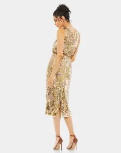 Mac Duggal Sleeveless Midi Dress 9 Mac Duggal Sleeveless Midi Dress -Jewelry Accessories b332404f df0c 4e79 be11 cae95dd762d6