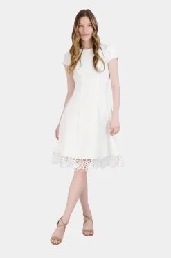 Jewelry Accessories 19 Donna Ricco Tulip Sleeve Fit And Flare Dress