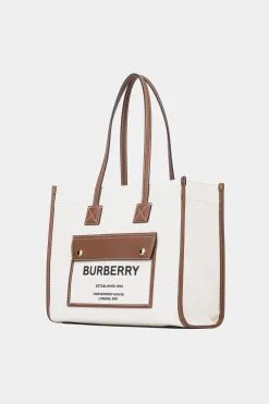 Burberry Leather Lined Tote Bag